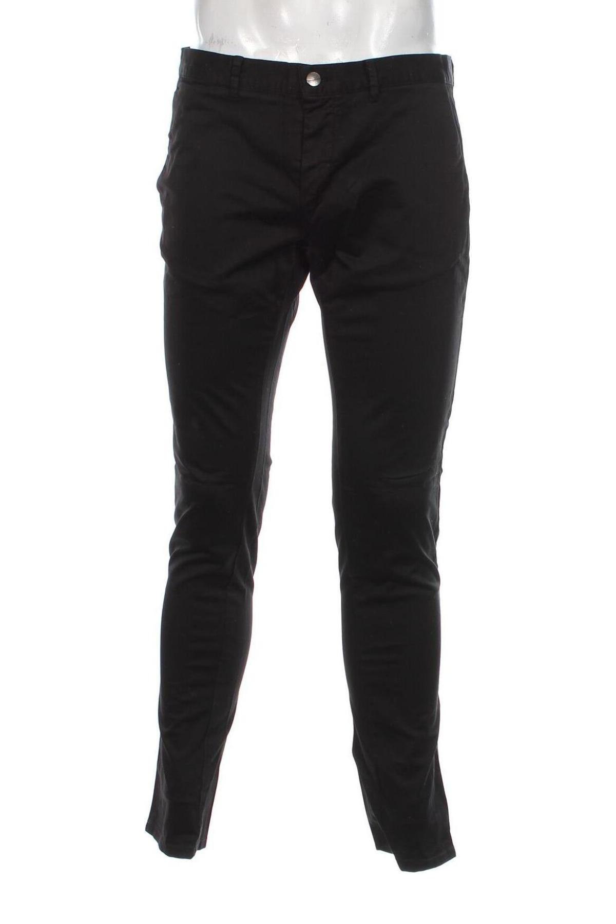 Pantaloni de bărbați Zara Man, Mărime M, Culoare Negru, Preț 44,99 Lei