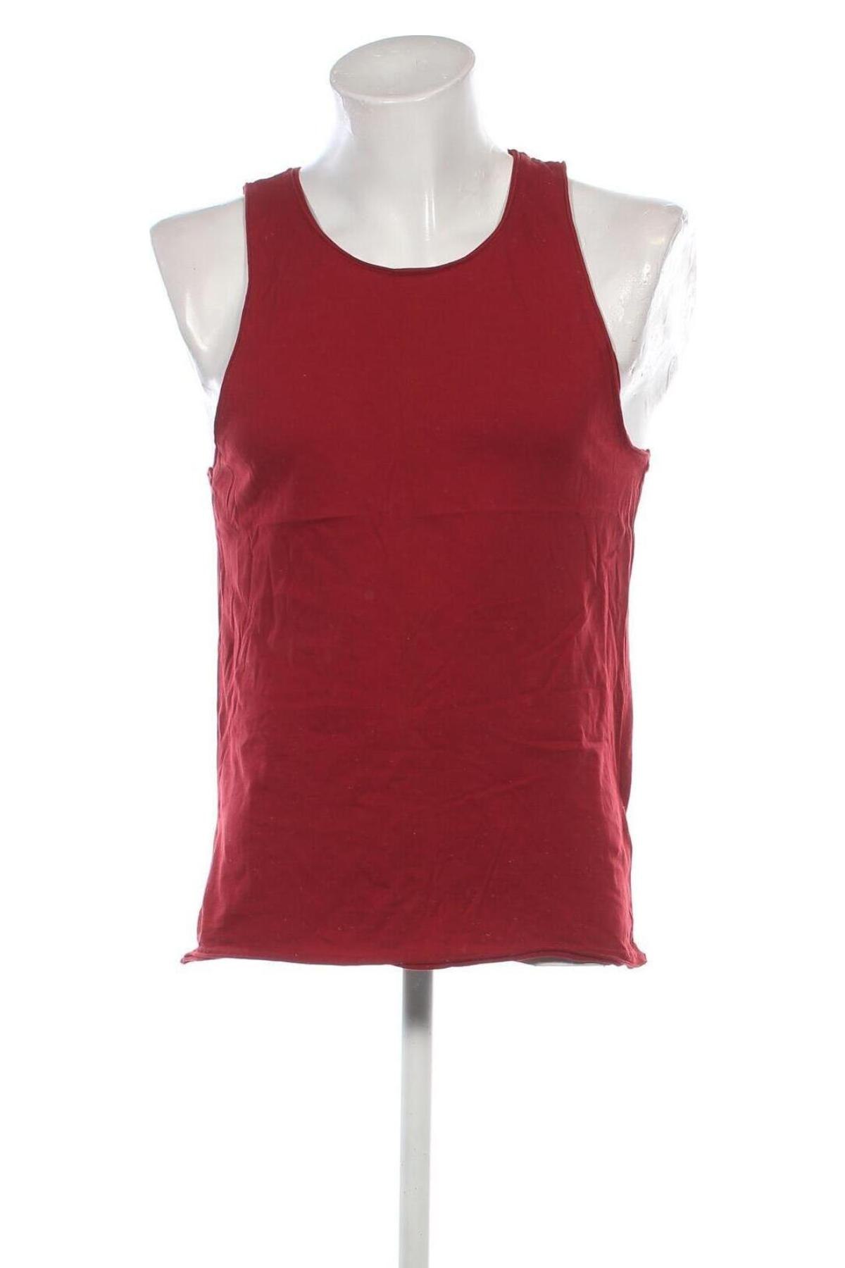 Herren Tanktop Smog, Größe M, Farbe Rot, Preis € 8,00