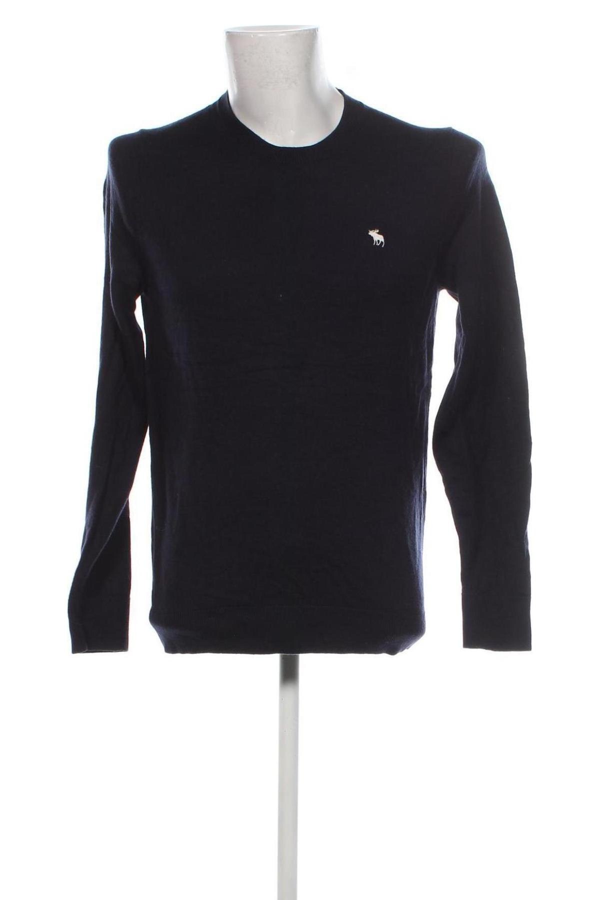 Męski sweter Abercrombie & Fitch, Rozmiar M, Kolor Niebieski, Cena 153,99 zł