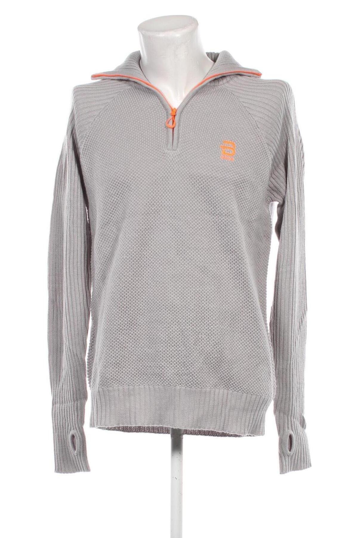 Herrenpullover Bardehle, Größe L, Farbe Grau, Preis 24,99 €