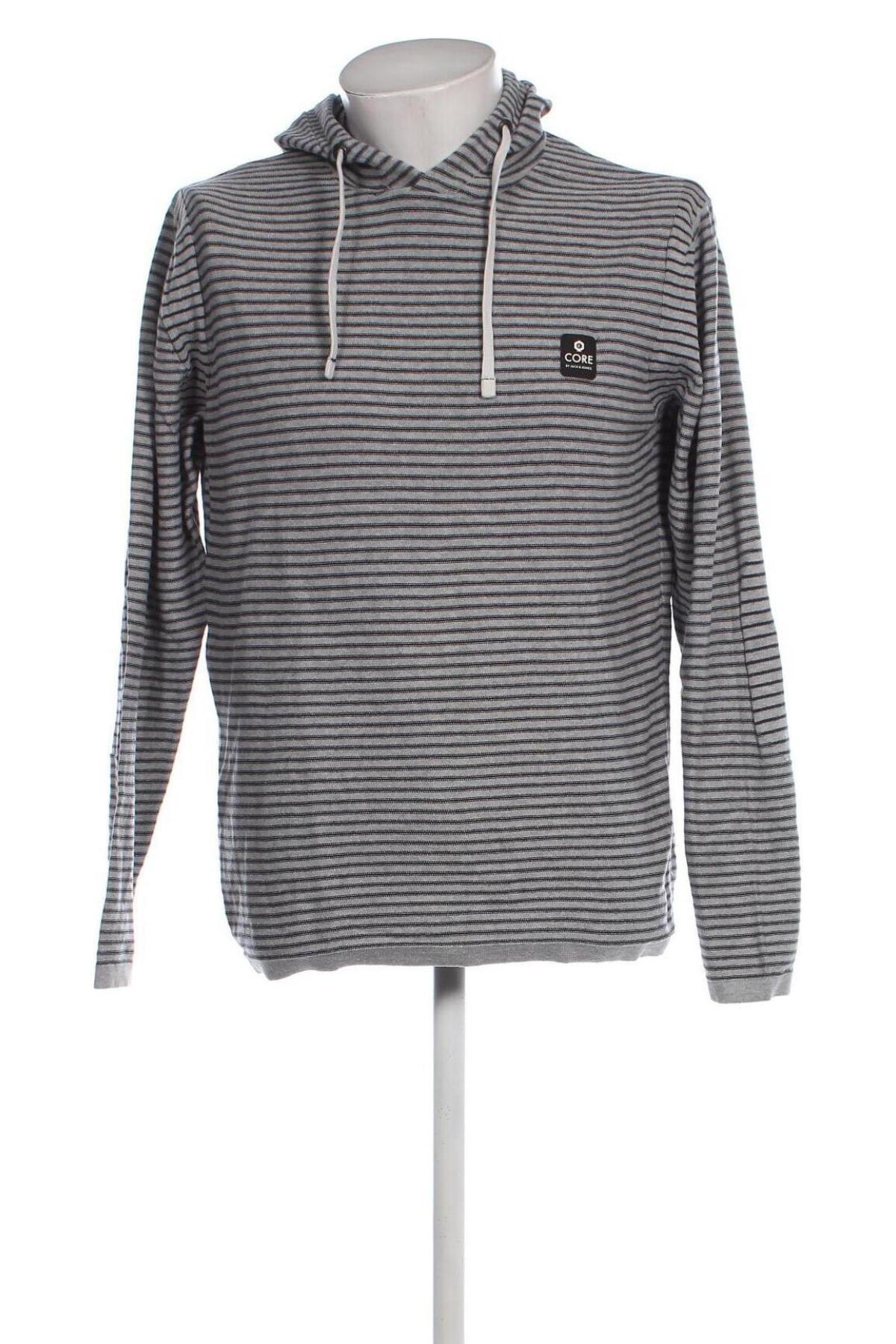 Herrenpullover Core By Jack & Jones, Größe L, Farbe Grau, Preis € 11,99