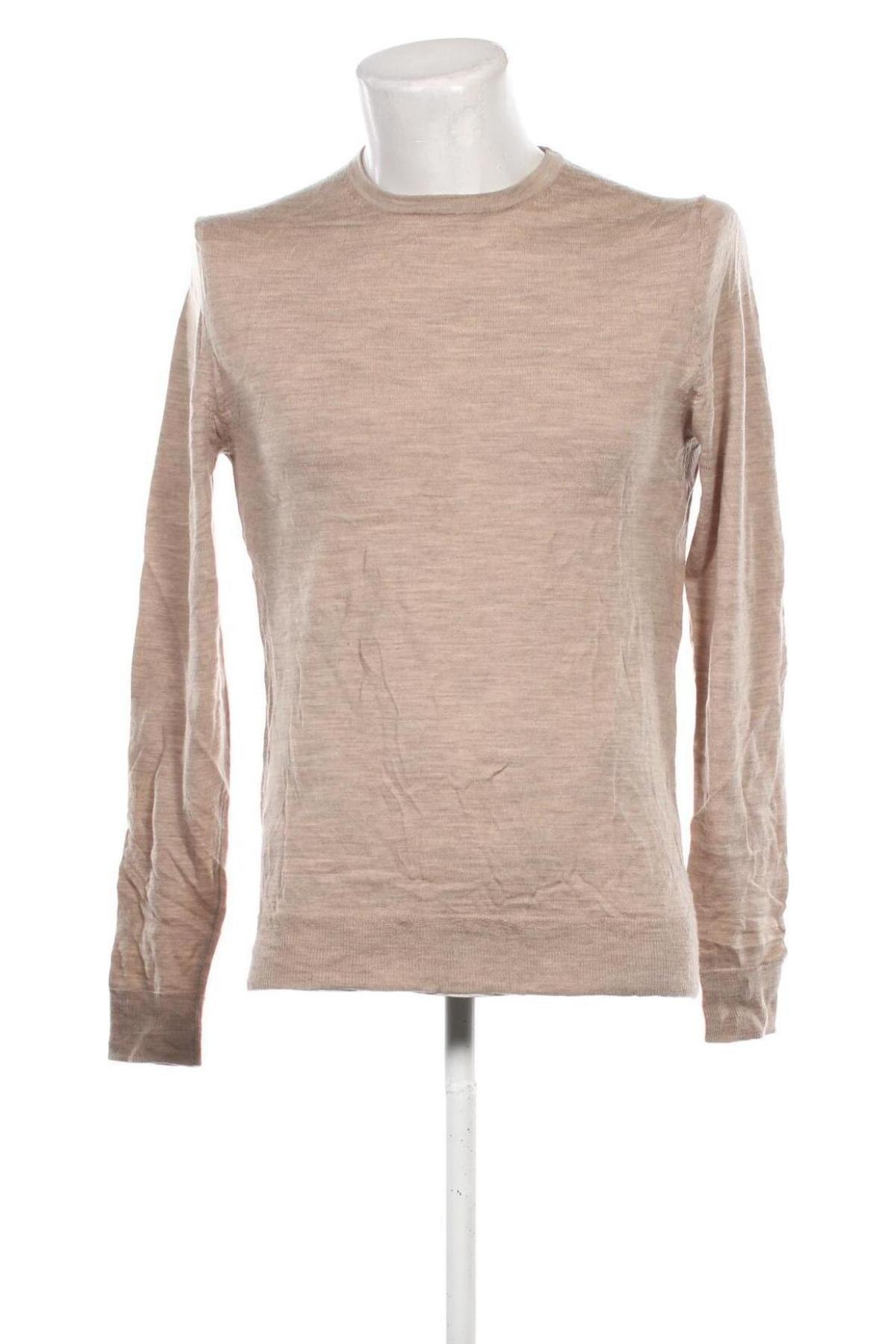 Herrenpullover Jack & Jones PREMIUM, Größe M, Farbe Beige, Preis 23,99 €