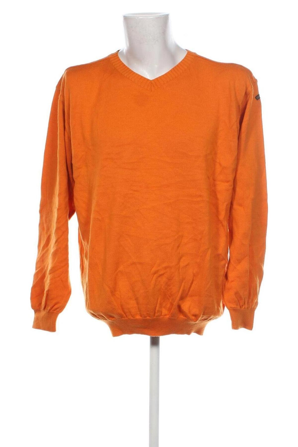 Herrenpullover Paul & Shark, Größe XXL, Farbe Orange, Preis € 71,99