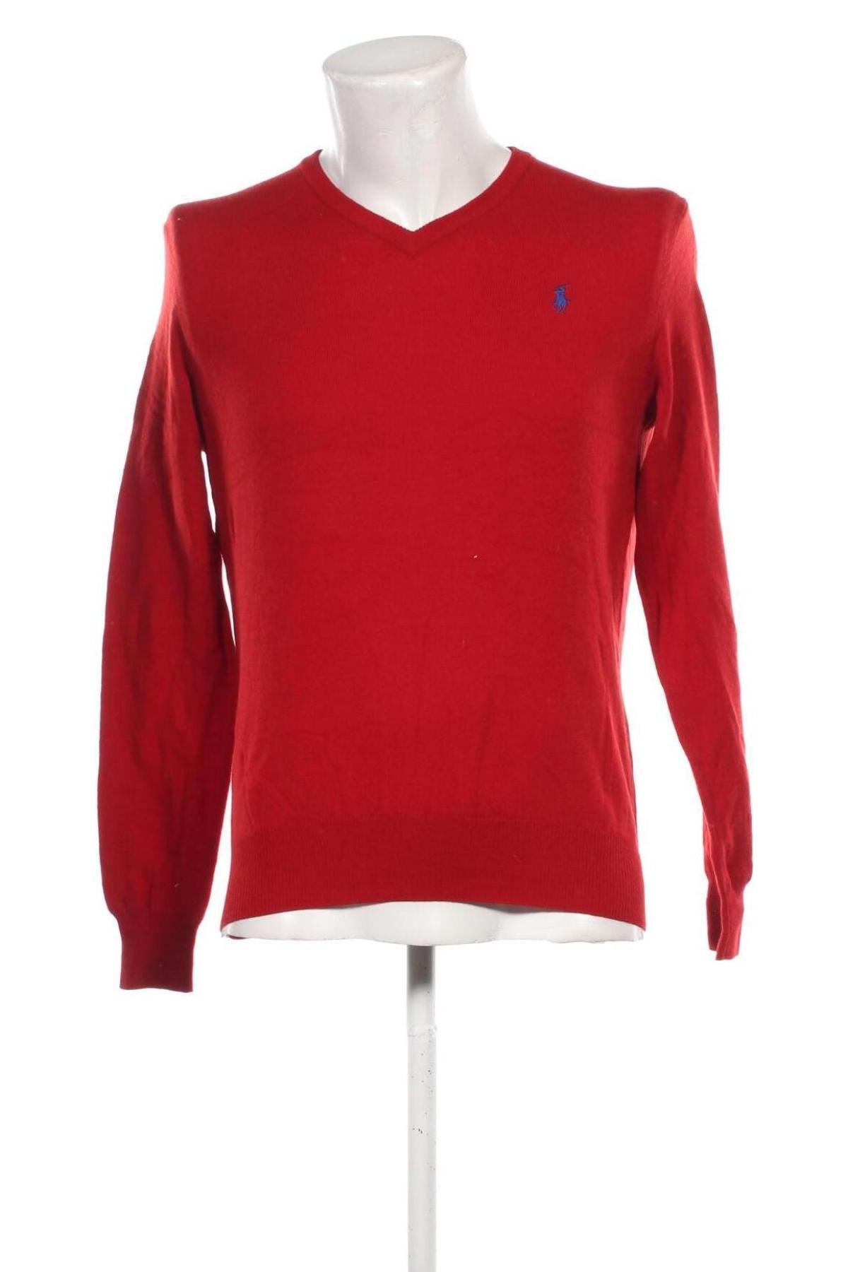 Herrenpullover Polo By Ralph Lauren, Größe M, Farbe Rot, Preis 59,99 €