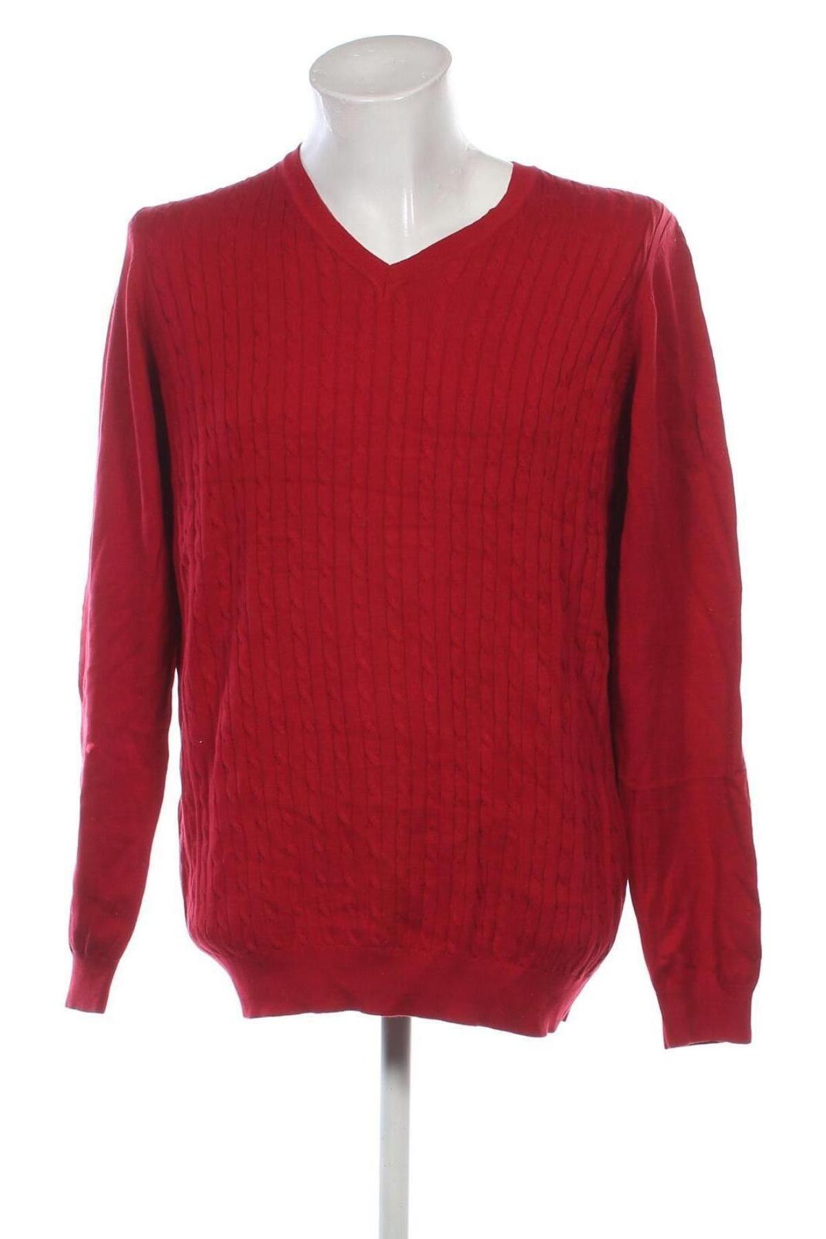 Męski sweter Red Wood, Rozmiar XXL, Kolor Czerwony, Cena 62,99 zł