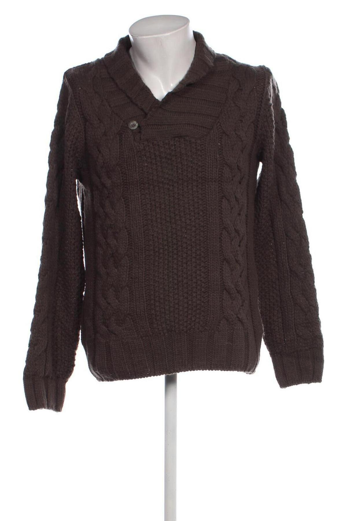 Herrenpullover WE, Größe M, Farbe Braun, Preis 24,99 €