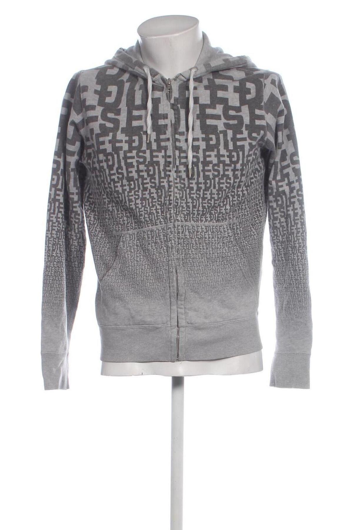 Herren Sweatshirt Diesel, Größe L, Farbe Grau, Preis € 147,99