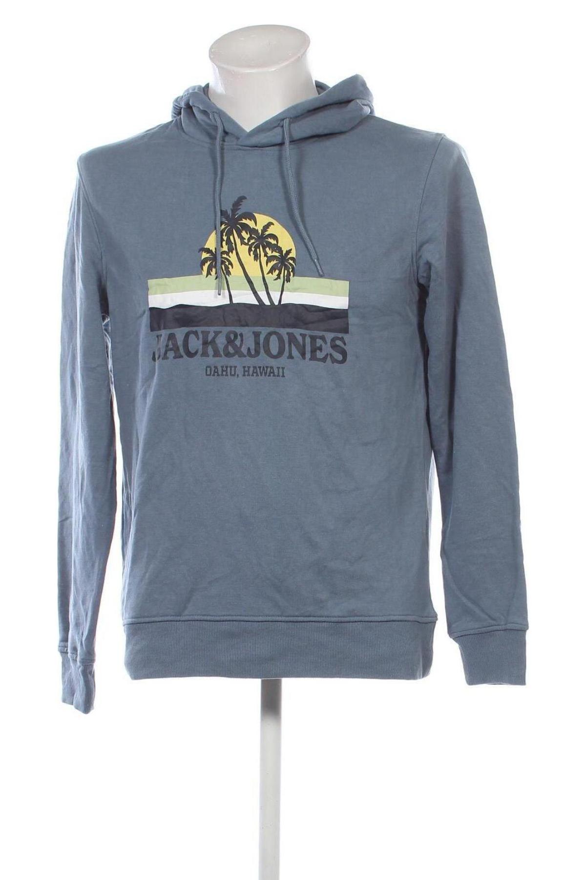 Ανδρικό φούτερ Jack & Jones, Μέγεθος M, Χρώμα Μπλέ, Τιμή 15,49 €