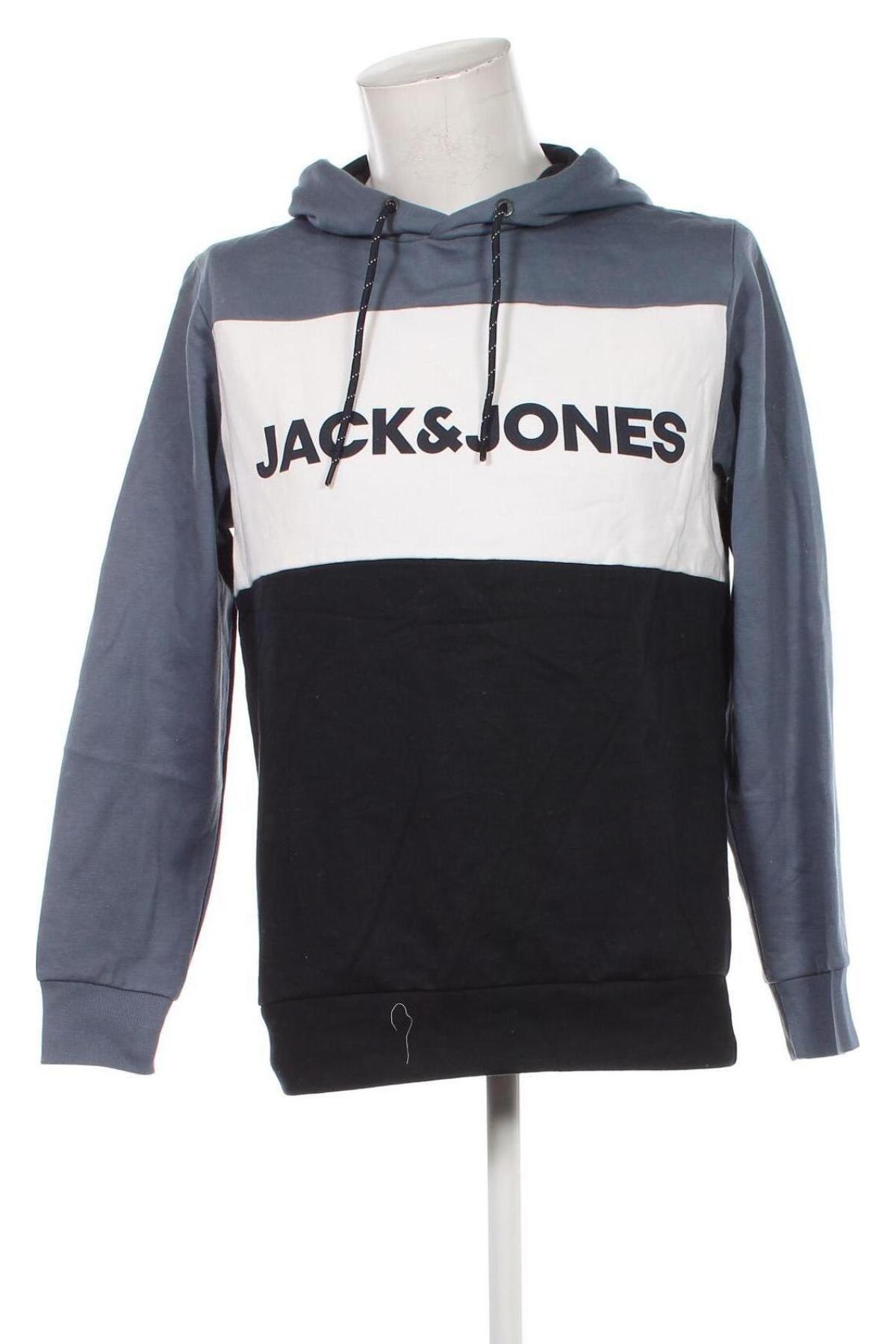 Мъжки суичър Jack & Jones, Размер L, Цвят Син, Цена 25,99 лв.