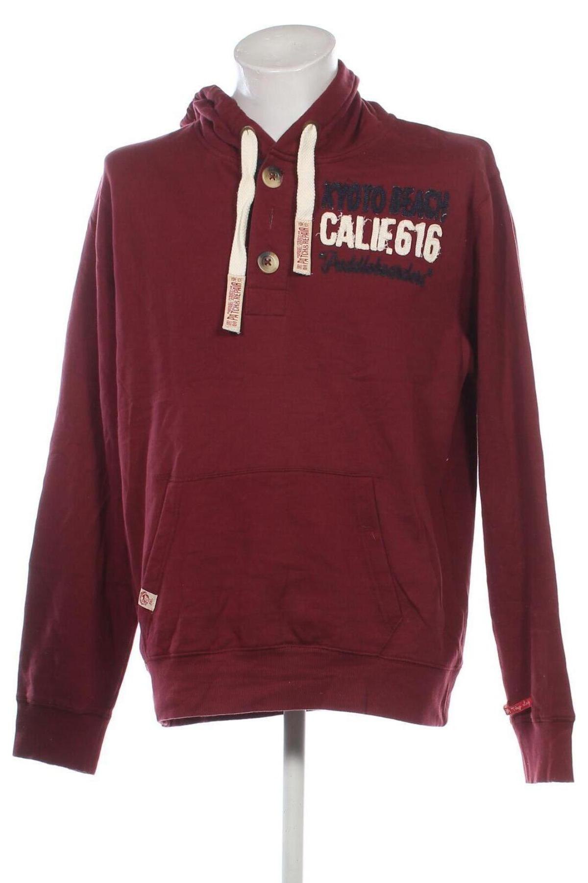 Herren Sweatshirt Tokyo Laundry, Größe XXL, Farbe Rot, Preis 16,99 €