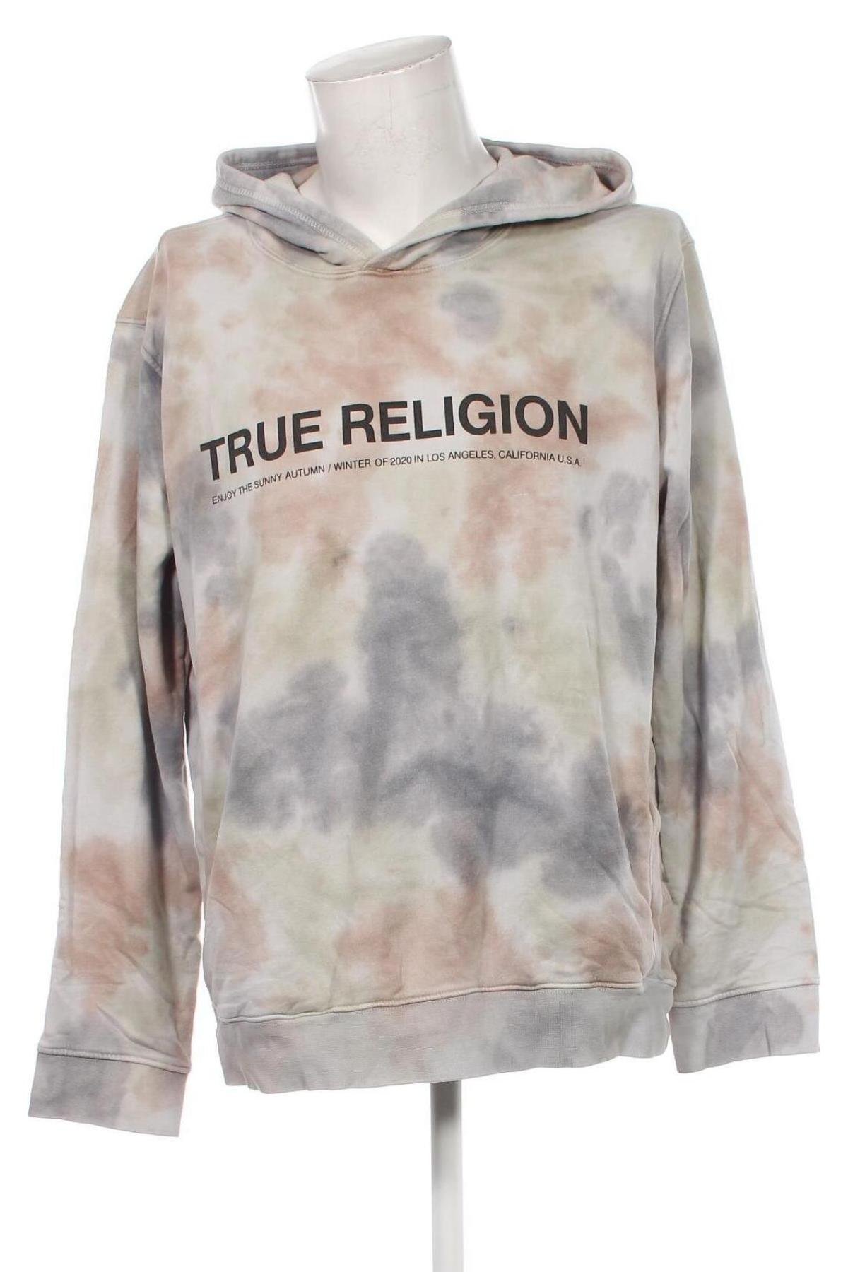 Herren Sweatshirt True Religion, Größe XXL, Farbe Grau, Preis 38,49 €