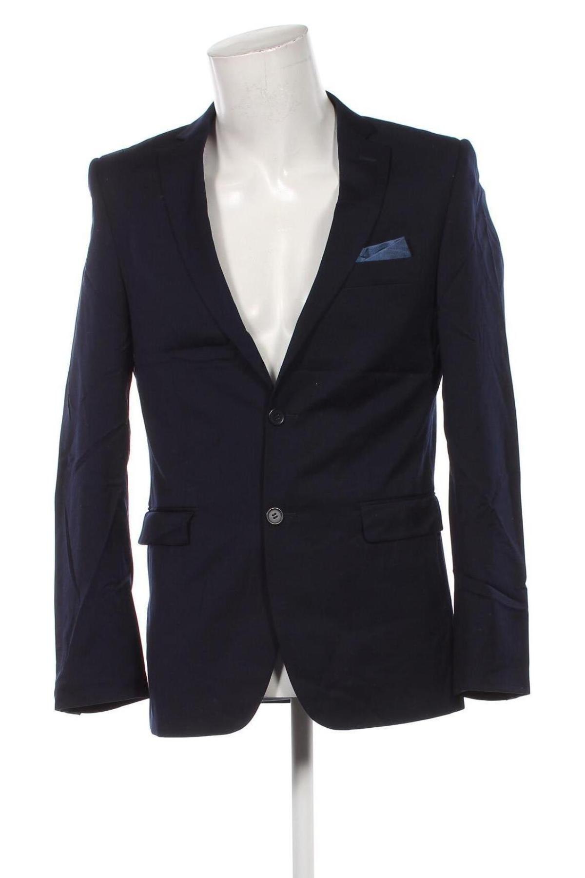 Herren Sakko Dressmann, Größe M, Farbe Blau, Preis € 24,99