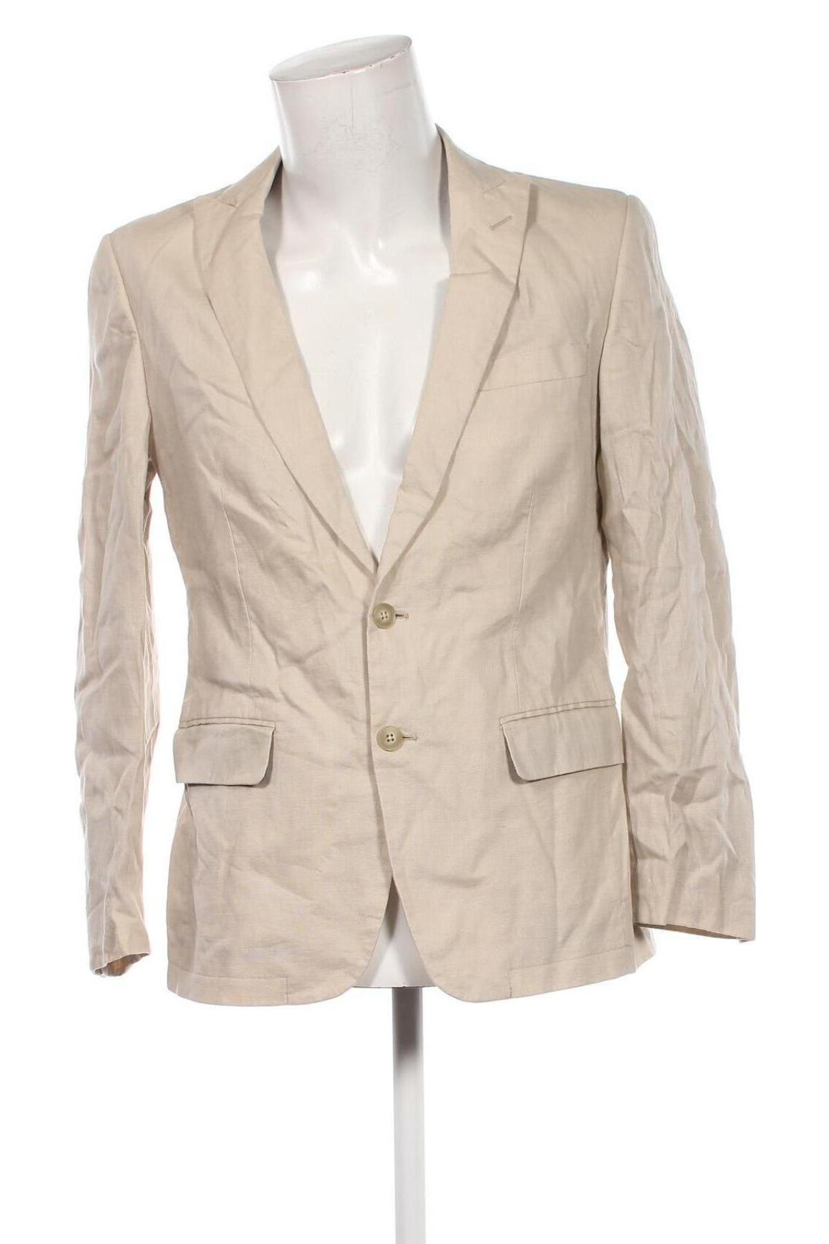 Herren Sakko John Varvatos, Größe M, Farbe Beige, Preis € 83,99