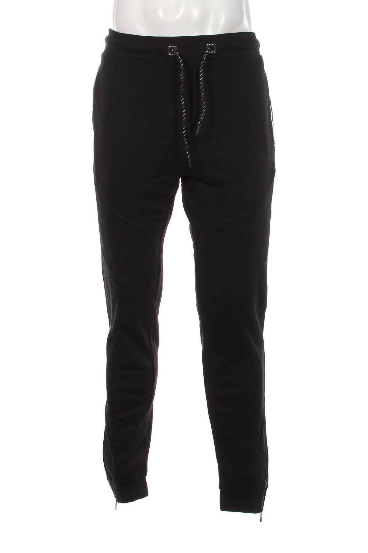 Pantaloni trening de bărbați Sublevel, Mărime XL, Culoare Negru, Preț 52,99 Lei