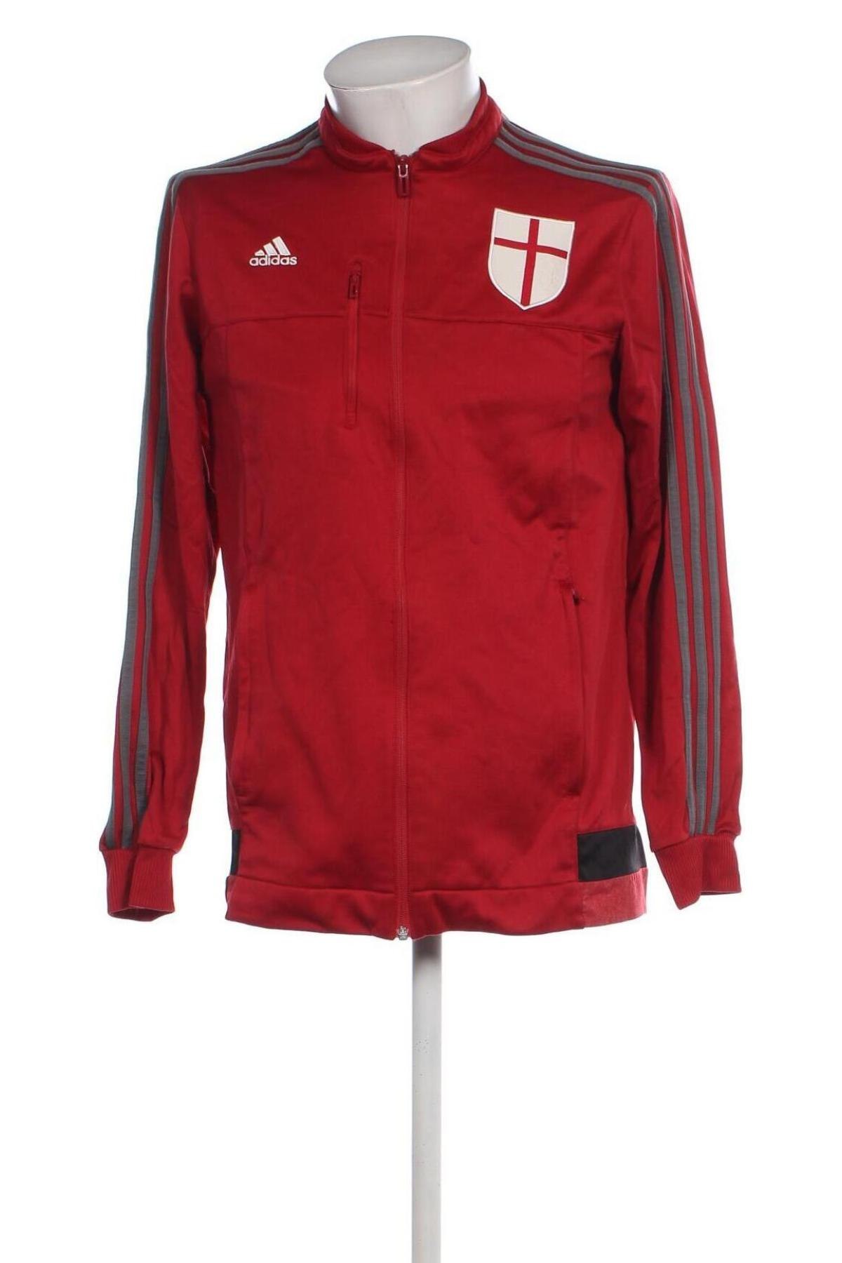 Herren Sportoberteil Adidas, Größe L, Farbe Rot, Preis 30,99 €