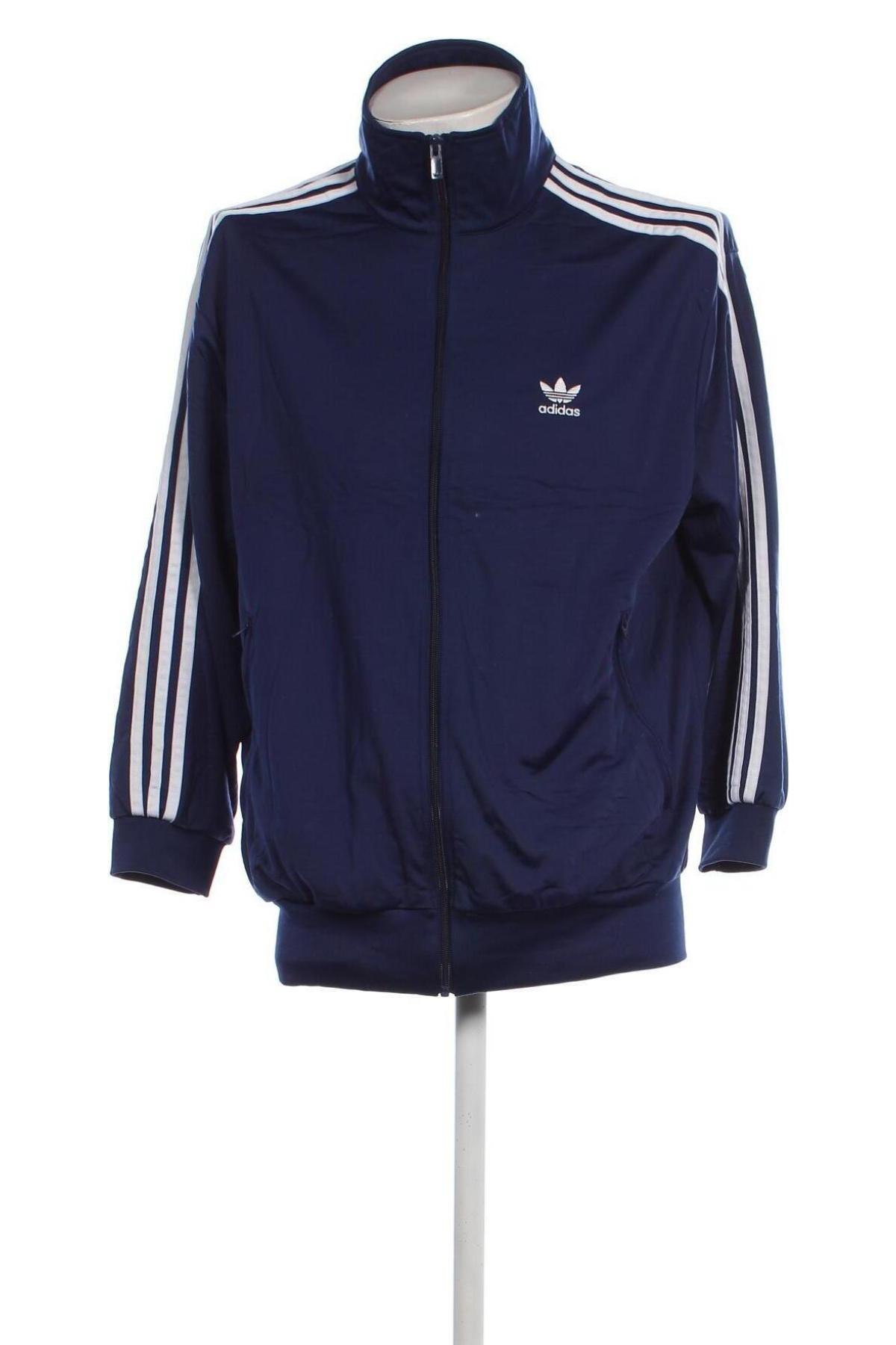 Herren Sportoberteil Adidas Originals, Größe L, Farbe Blau, Preis 38,49 €