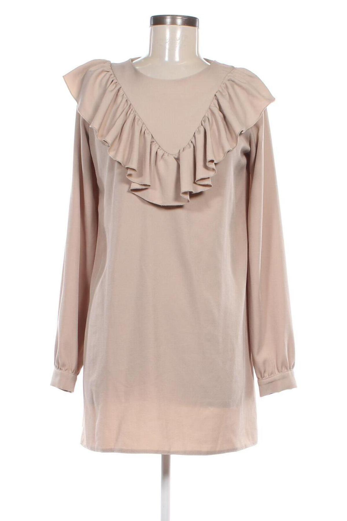 Kleid, Größe S, Farbe Beige, Preis 8,99 €