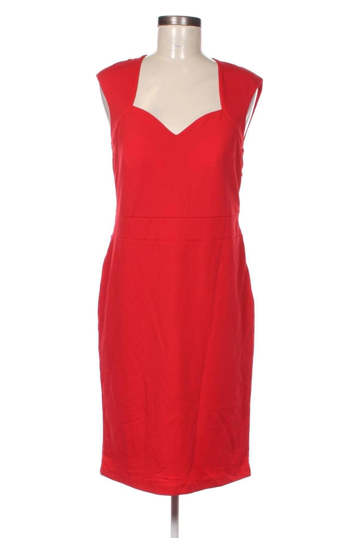 Kleid Alba Moda, Größe M, Farbe Rot, Preis 17,49 €