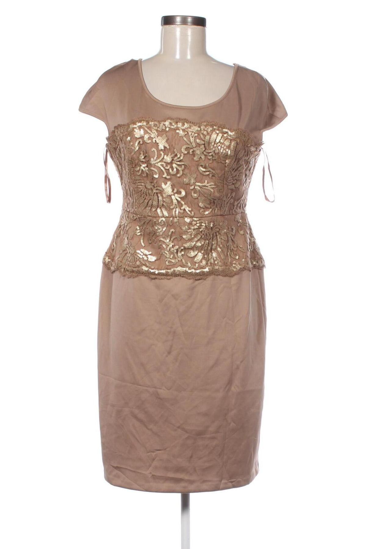 Kleid Ashley Brooke, Größe M, Farbe Beige, Preis € 20,49