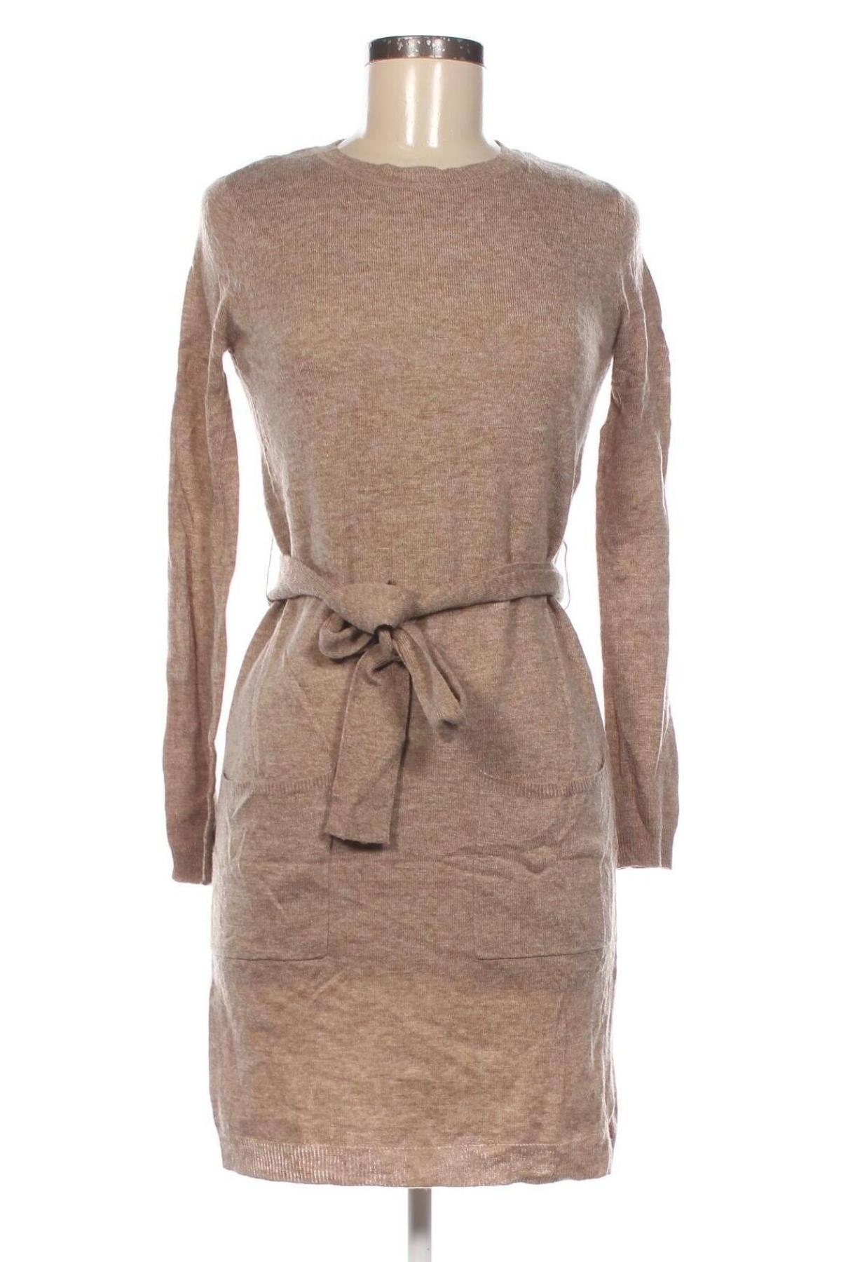 Kleid Atmosphere, Größe S, Farbe Beige, Preis 13,99 €