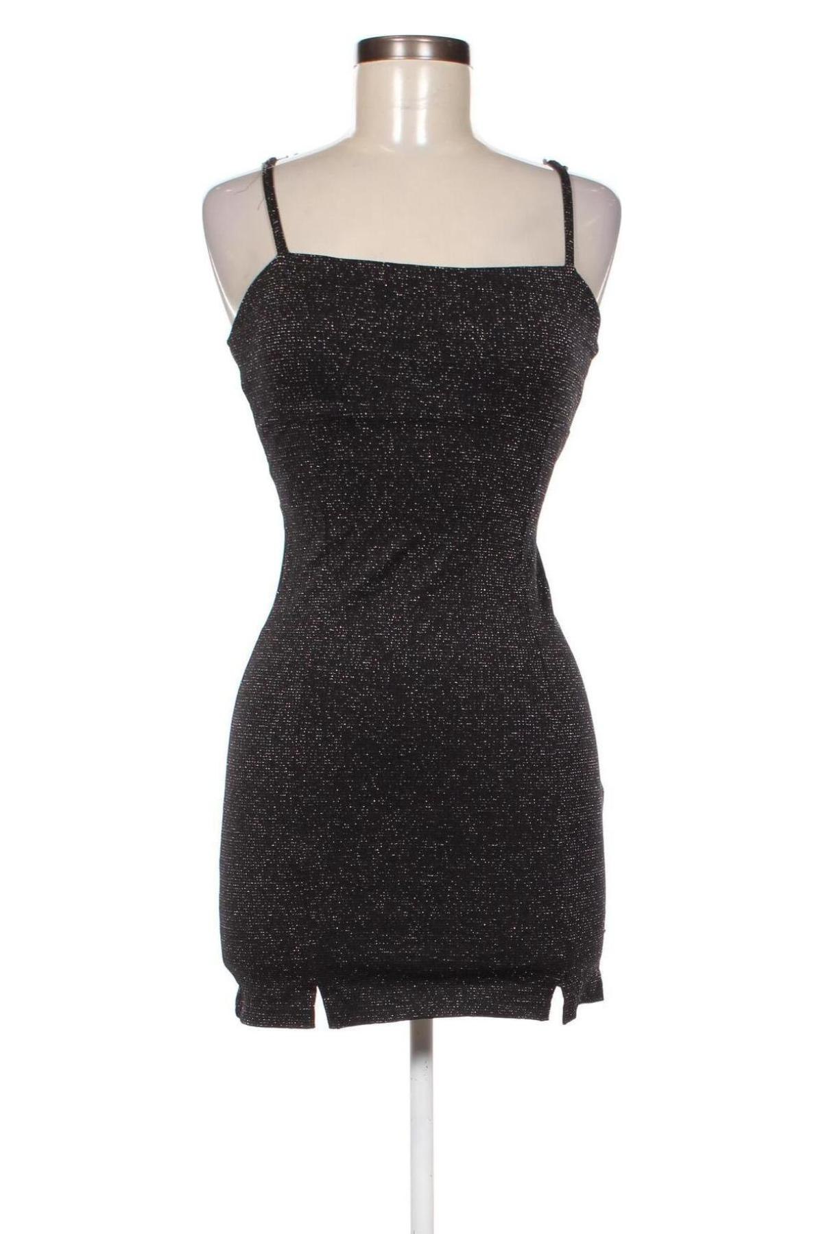 Kleid Bershka, Größe XS, Farbe Schwarz, Preis 14,99 €