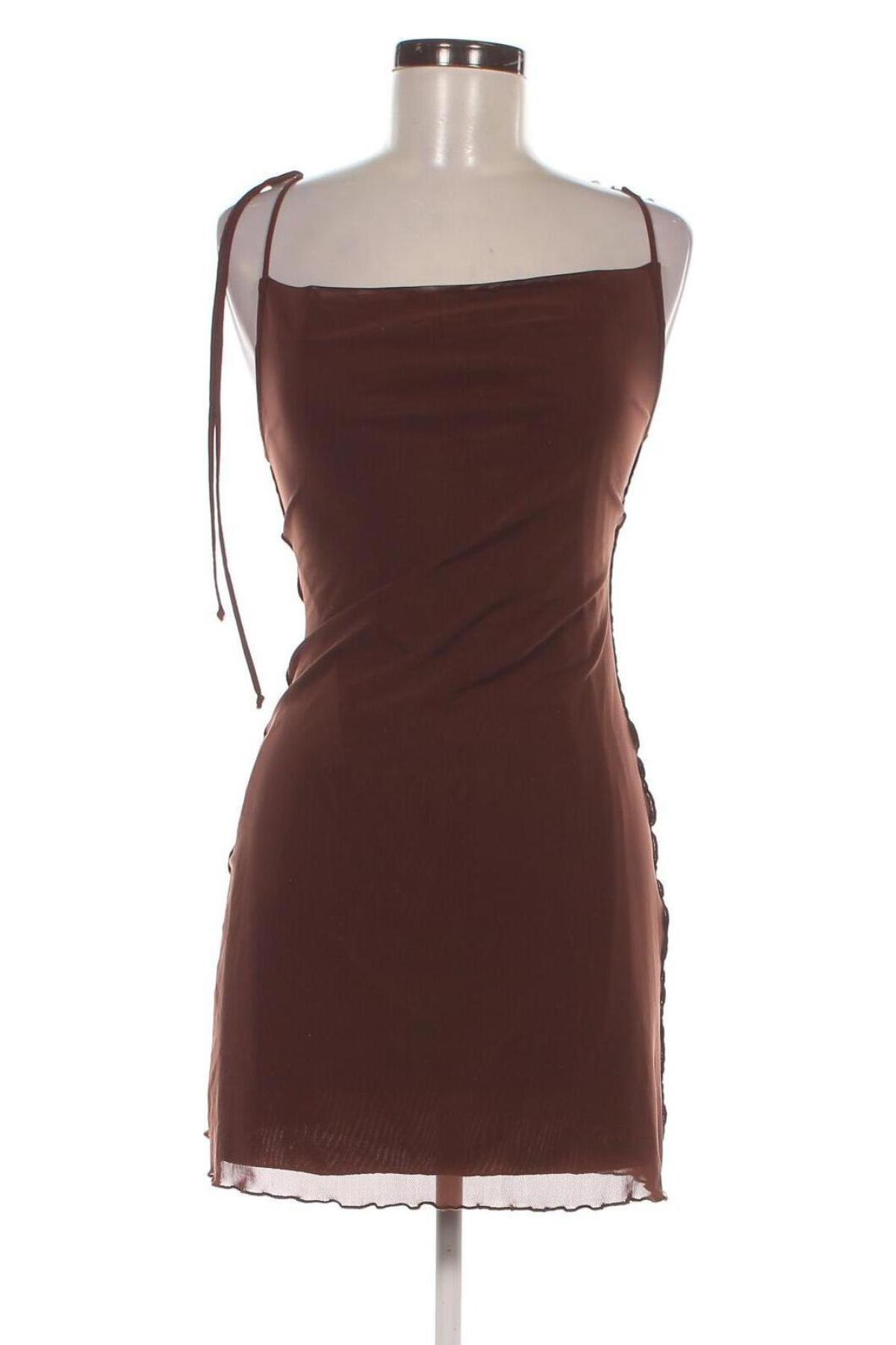 Kleid Bershka, Größe M, Farbe Braun, Preis 27,67 €