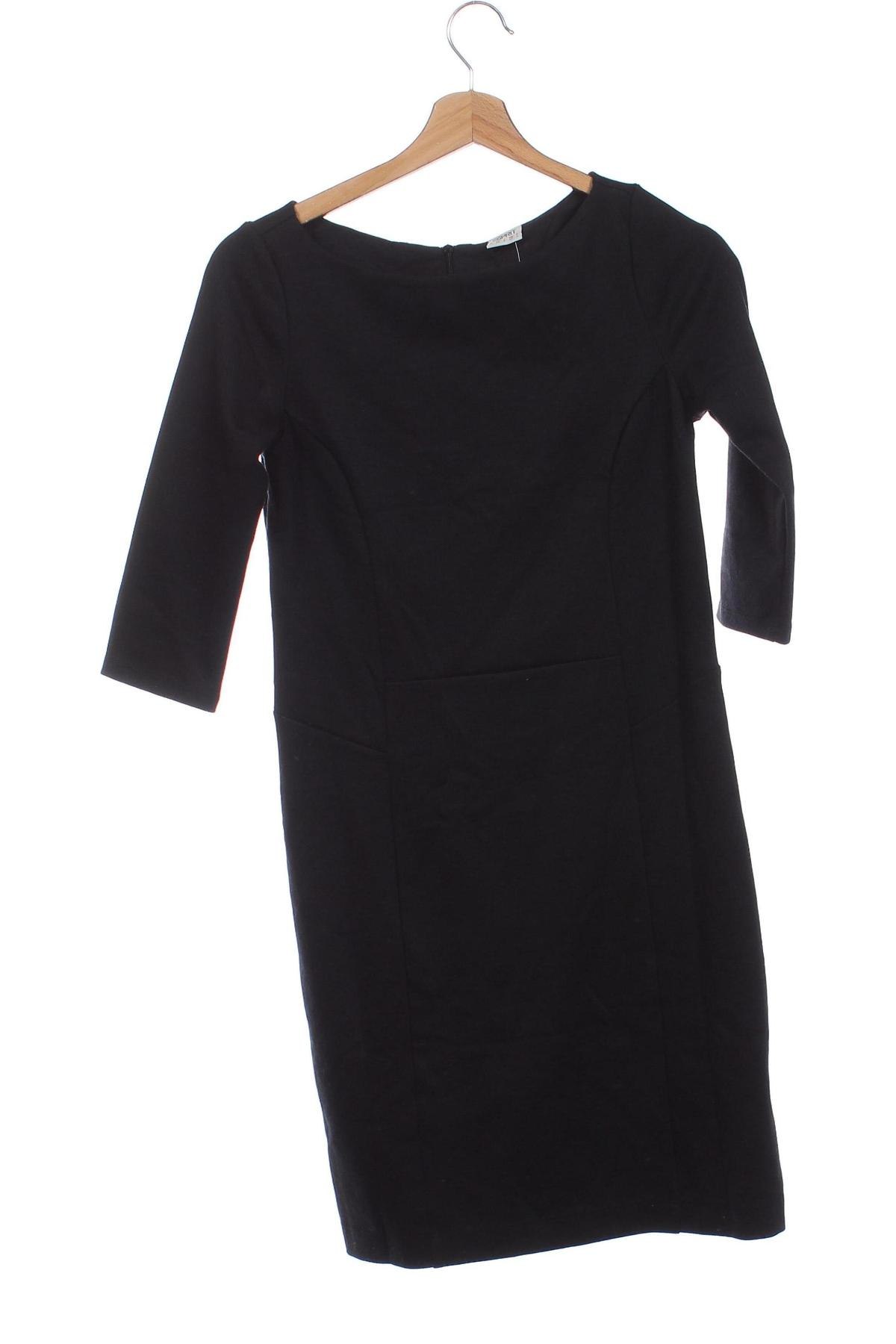 Kleid Esprit, Größe XS, Farbe Schwarz, Preis 33,99 €