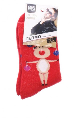 Zoknik Unbranded, Méret M, Szín Piros, Ár 2 400 Ft