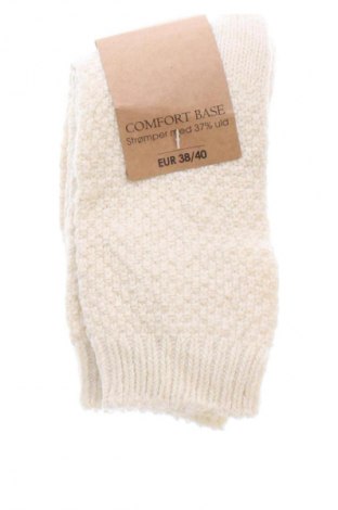 Чорапи Unbranded, Размер M, Цвят Екрю, Цена 17,99 лв.