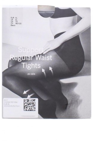 Punčocháče H&M, Velikost XL, Barva Černá, Cena  266,00 Kč