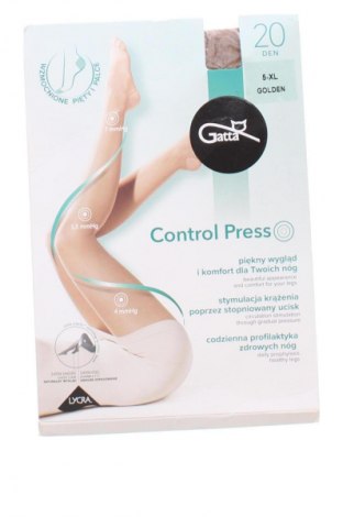 Punčocháče Unbranded, Velikost XL, Barva Béžová, Cena  266,00 Kč