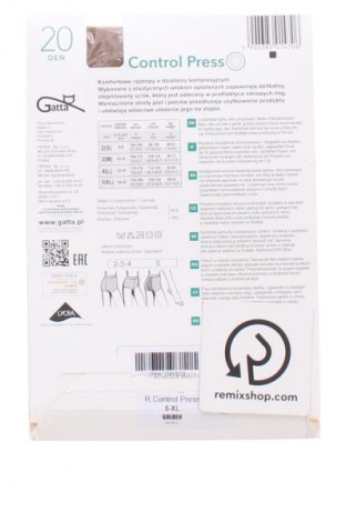 Punčocháče Unbranded, Velikost XL, Barva Béžová, Cena  266,00 Kč