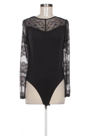 Γυναικεία μπλούζα-Κορμάκι Pieces, Μέγεθος XL, Χρώμα Μαύρο, Τιμή 21,99 €