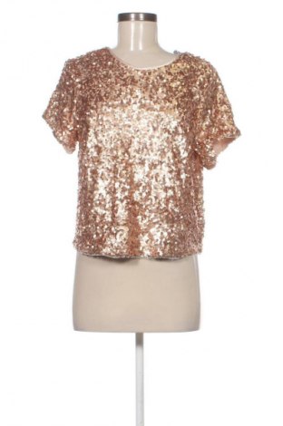 Дамска блуза Abercrombie & Fitch, Размер M, Цвят Златист, Цена 27,00 лв.