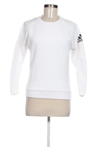 Γυναικεία μπλούζα Adidas, Μέγεθος XS, Χρώμα Λευκό, Τιμή 25,00 €