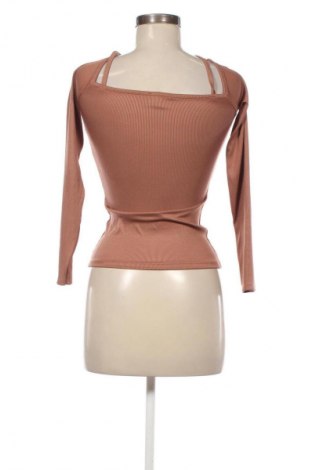 Γυναικεία μπλούζα Amisu, Μέγεθος S, Χρώμα Καφέ, Τιμή 5,99 €