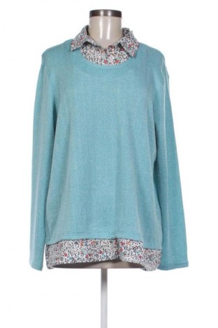 Γυναικεία μπλούζα Atlas For Women, Μέγεθος XL, Χρώμα Μπλέ, Τιμή 6,99 €