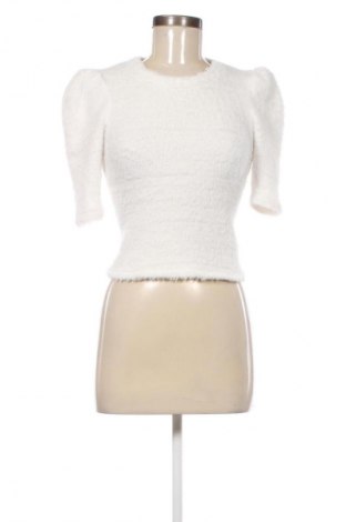 Bluză de femei Bershka, Mărime M, Culoare Ecru, Preț 35,99 Lei