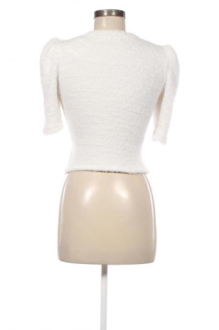 Bluză de femei Bershka, Mărime M, Culoare Ecru, Preț 35,99 Lei