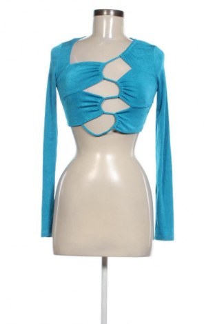 Damen Shirt Bershka, Größe S, Farbe Blau, Preis 5,99 €