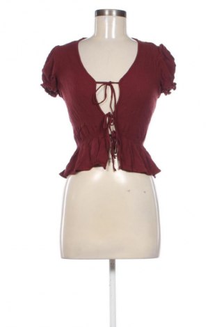 Dámska blúza Bershka, Veľkosť S, Farba Červená, Cena  9,72 €