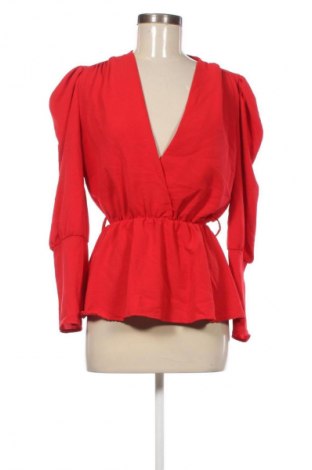 Bluză de femei Boohoo, Mărime M, Culoare Roșu, Preț 27,99 Lei