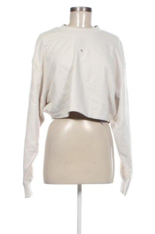 Γυναικεία μπλούζα Calvin Klein Jeans, Μέγεθος L, Χρώμα Εκρού, Τιμή 59,99 €
