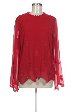 Bluzka damska Comma,, Rozmiar L, Kolor Czerwony, Cena 78,99 zł