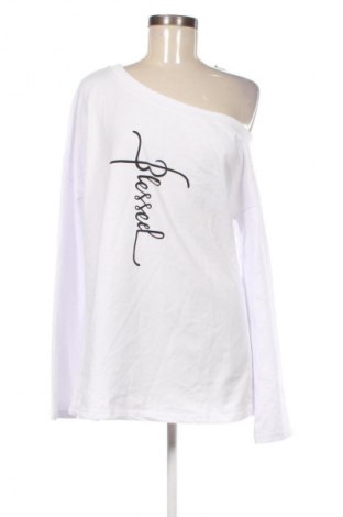 Дамска блуза Flamingo, Размер M, Цвят Бял, Цена 12,99 лв.