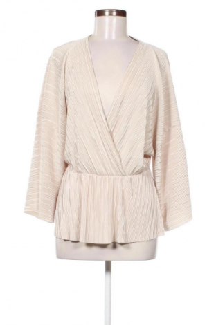 Bluză de femei Gina Tricot, Mărime L, Culoare Bej, Preț 52,60 Lei