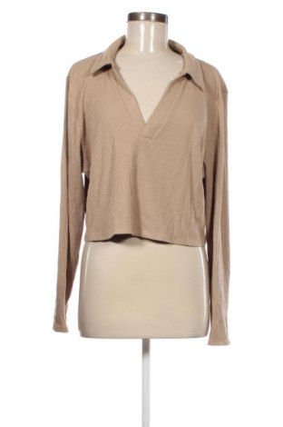 Bluzka damska H&M, Rozmiar XL, Kolor Beżowy, Cena 39,99 zł