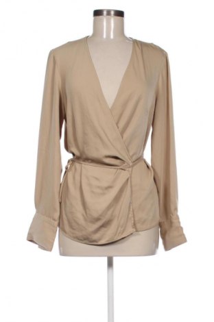 Γυναικεία μπλούζα H&M, Μέγεθος M, Χρώμα  Μπέζ, Τιμή 9,74 €