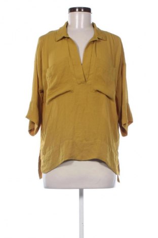 Дамска блуза H&M, Размер S, Цвят Златист, Цена 19,14 лв.