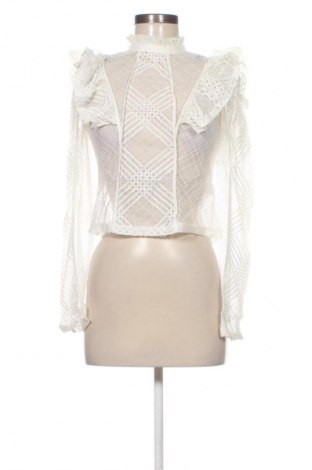 Дамска блуза H&M, Размер XS, Цвят Екрю, Цена 19,00 лв.